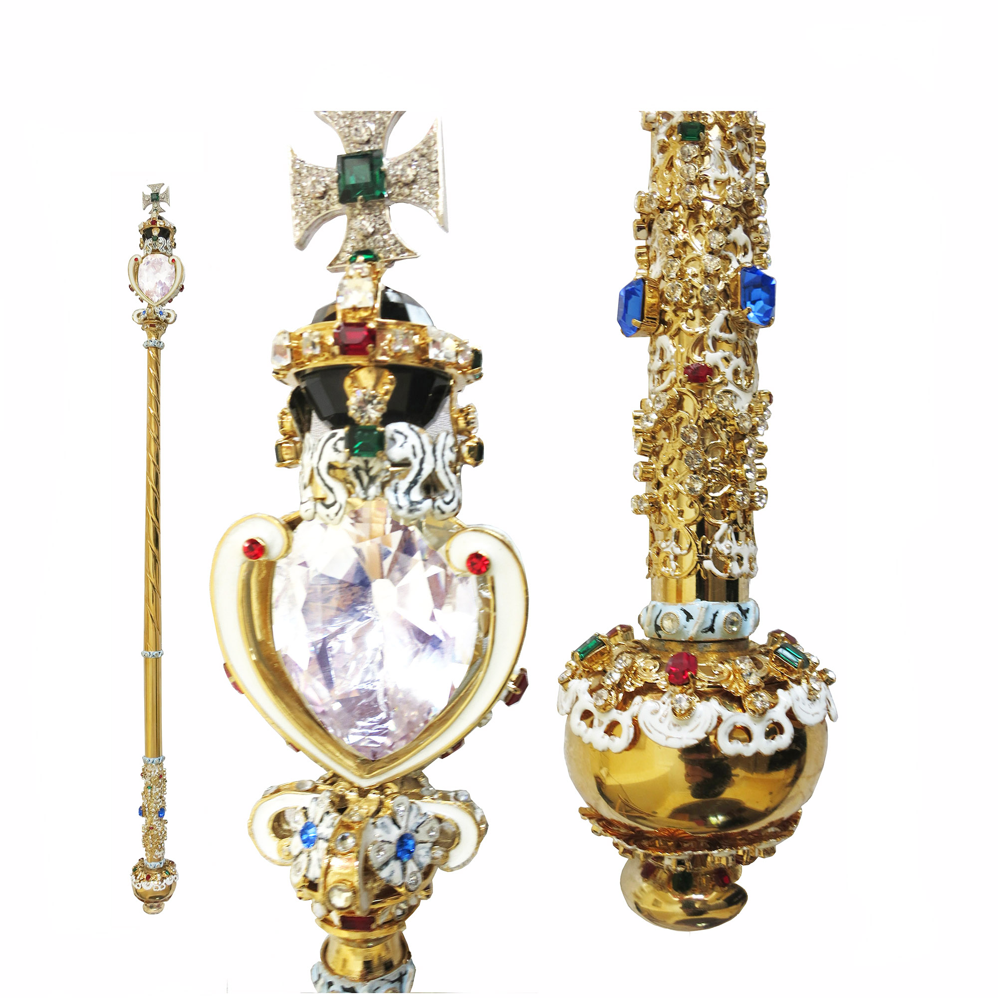 Royal Sceptres - Replica Crown Jewels